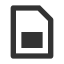 иконка sim card, sim, card, кредитная карточка