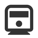 иконка train, поезд