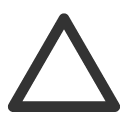 иконка triangle, треугольник