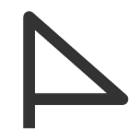 иконка triangular flag, triangular, flag, флаг