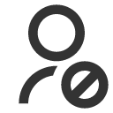 иконки user forbid, user, пользователь, forbid