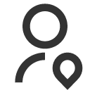 иконки user location, user, пользователь, location, маркер