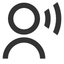 иконка user voice, user, пользователь, voice, телефон
