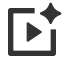 иконка video ai, video, видео, ai