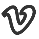 иконка vimeo