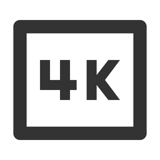 иконка 4k,