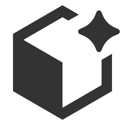 иконка ai generate 3d, ai, generate, 3d, объем,