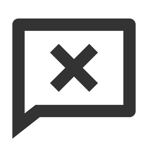 иконка chat delete, chat, чат, delete, удалить,