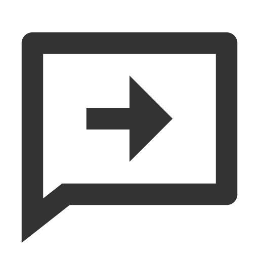 иконка chat forward, chat, чат, forward, вперед,
