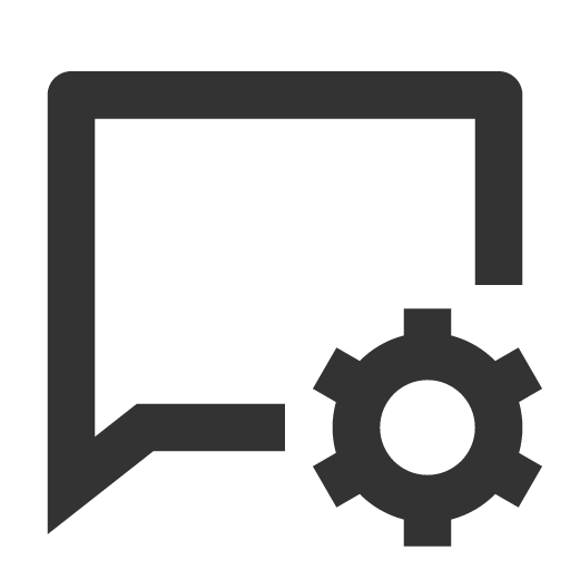 иконка chat settings, chat, чат, settings, настройки,