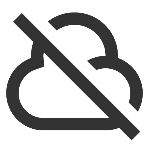иконка cloud off, cloud, облако, off,