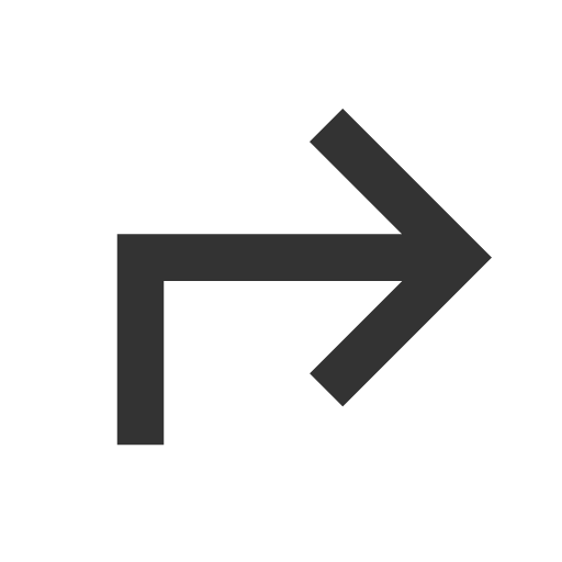 иконка corner up right, corner, up, стрелка вверх, right, стрелка,