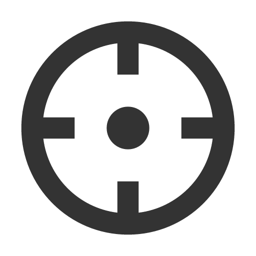 иконка crosshair,