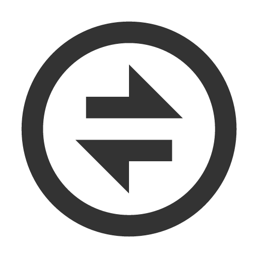 иконка exchange, обмен валюты,