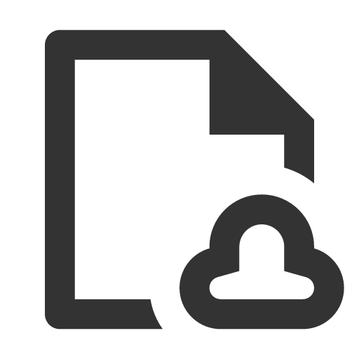 иконка file cloud, file, файл, cloud, облако,