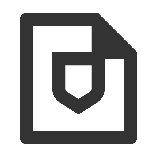 иконка file shield, file, файл, shield, щит,