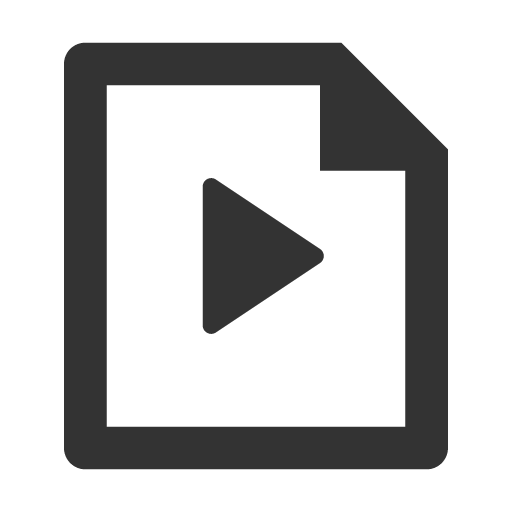 иконка file video, file, файл, video, видео,