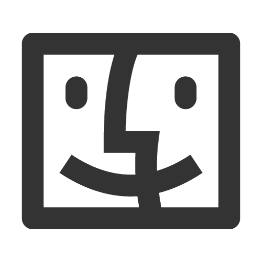 иконка finder,