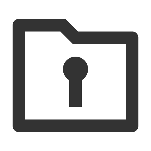 иконка folder keyhole, folder, папка, keyhole,