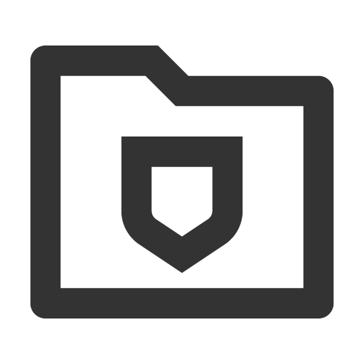 иконка folder shield, folder, папка, shield, щит,