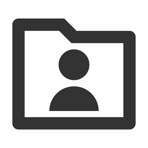 иконка folder user, folder, папка, user, пользователь,