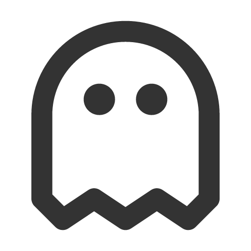 иконка ghost 3, ghost, приведение,