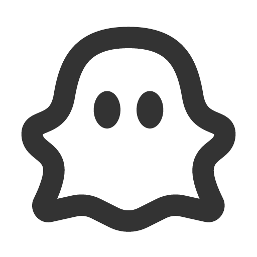 иконка ghost 4, ghost, приведение,