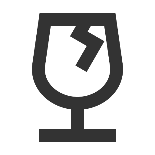 иконка goblet broken, goblet, broken, предупреждение,