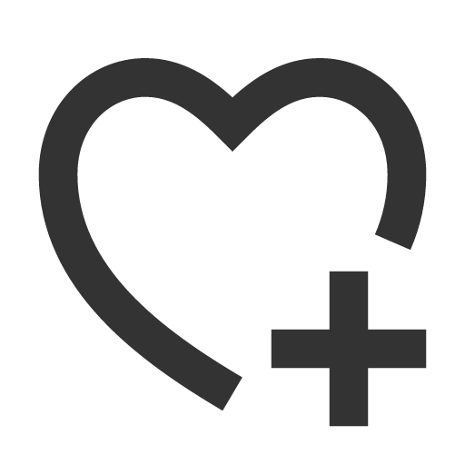 иконка heart add 2, heart, сердце, add, добавить,