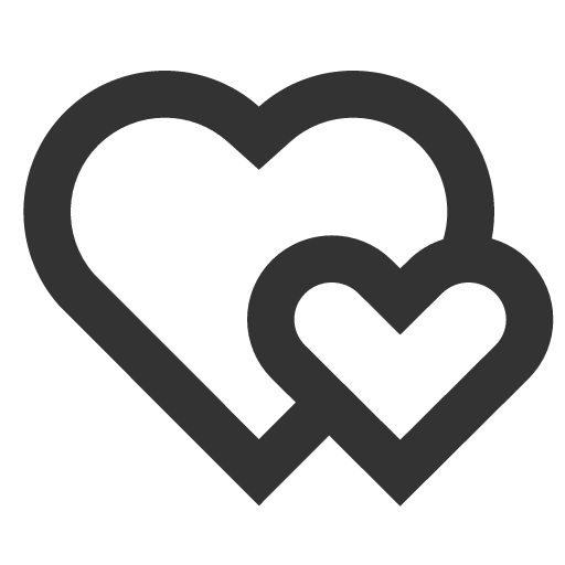 иконка hearts, сердце,
