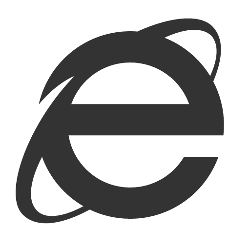 иконка ie, интернет эксплорер,