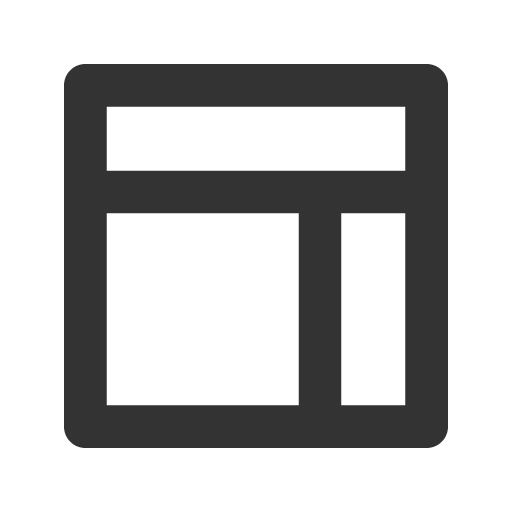 иконка layout, макет,