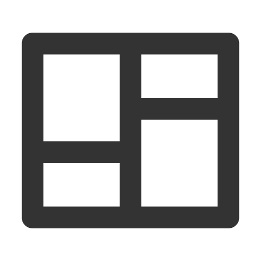 иконка layout masonry, layout, макет, masonry,