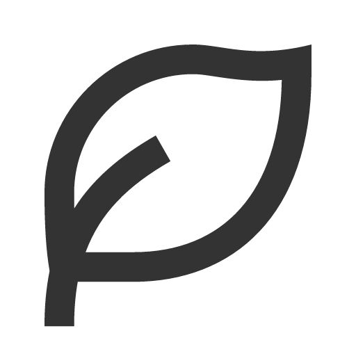 иконка leaf, лист,