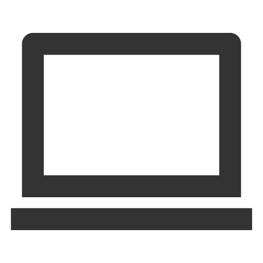 иконка macbook, ноутбук,