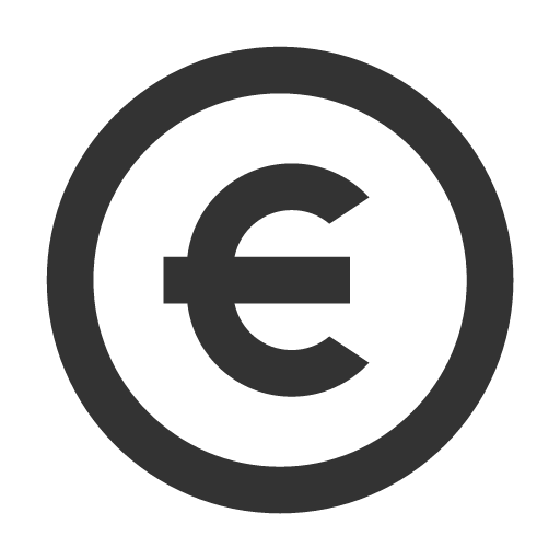 иконка money euro circle, money, деньги, euro, евро, circle,