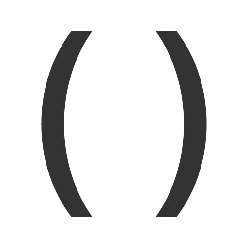 иконка parentheses,