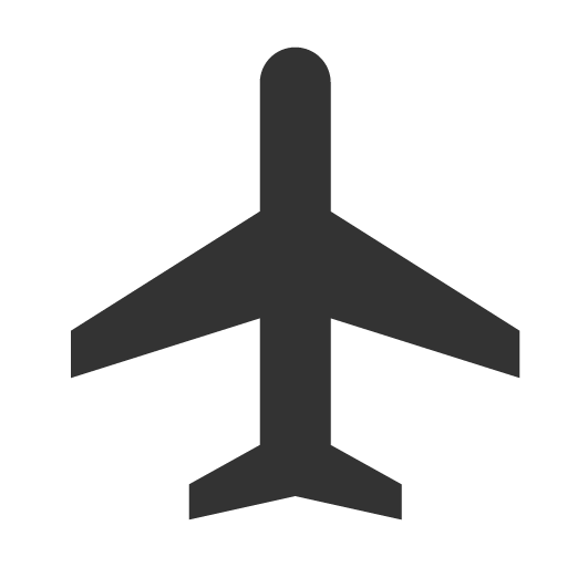 иконка plane, самолет,