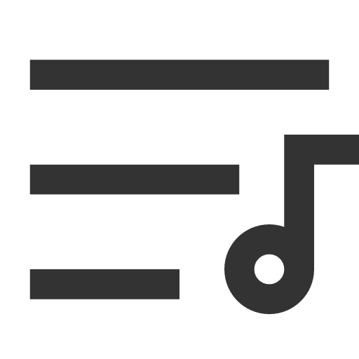 иконка play list, play, играть, list,