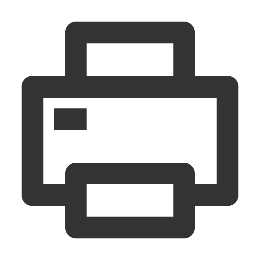иконка printer, принтер,