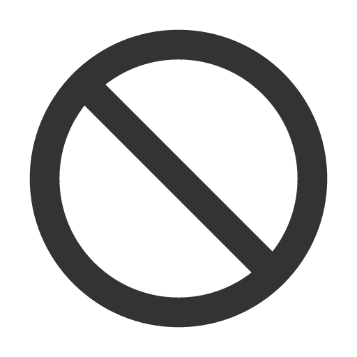иконка prohibited,
