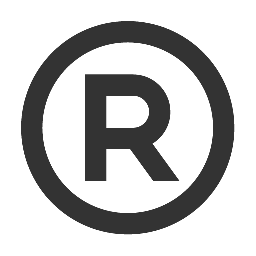 иконка registered,