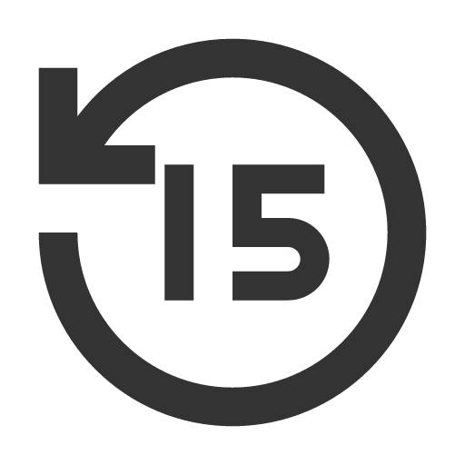 иконка replay 15, replay, 15,