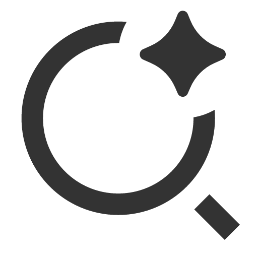 иконка search ai 2, search, поиск, ai,