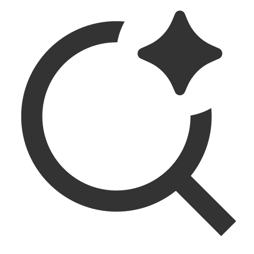 иконка search ai, search, поиск, ai,