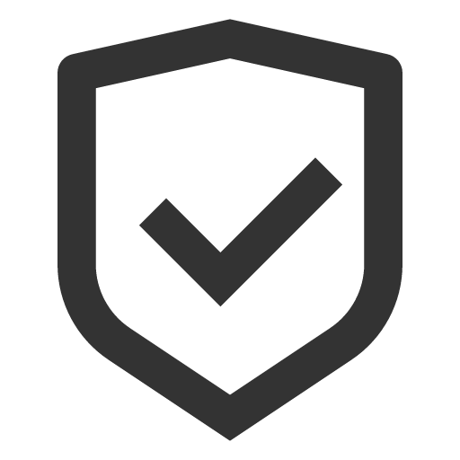 иконка shield check, shield, щит, check, галочка,