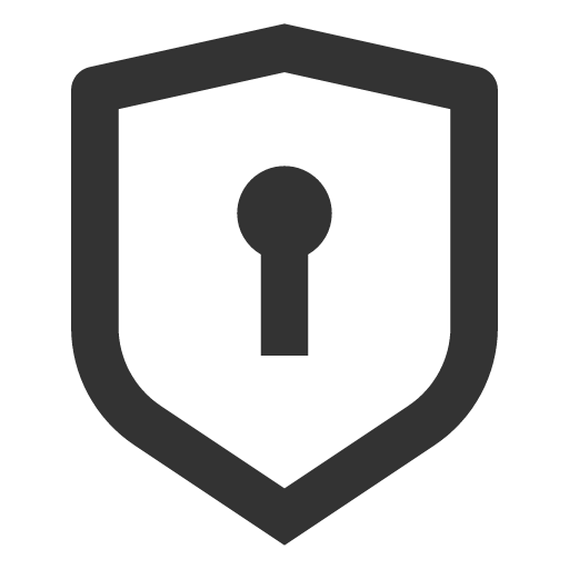 иконка shield keyhole, shield, щит, keyhole,