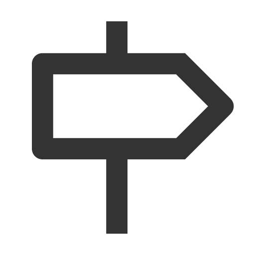 иконка signpost,