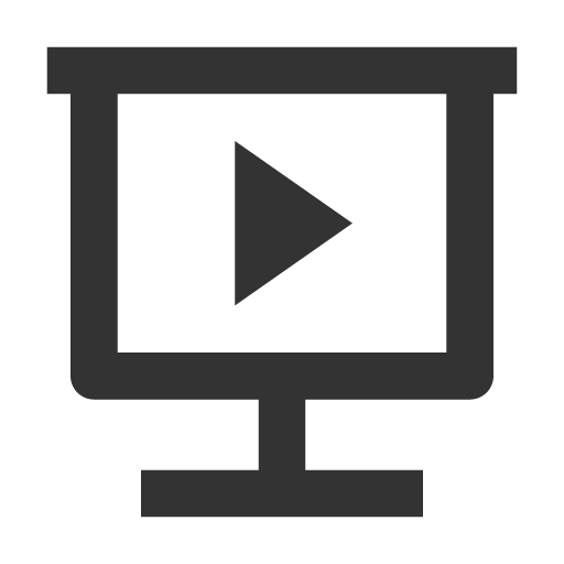 иконка slideshow 2, slideshow, слайд шоу,