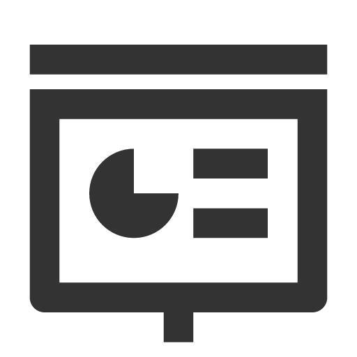 иконка slideshow, слайд шоу,